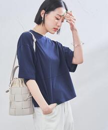 coen | 梨地リラックスワイドTシャツ(Tシャツ/カットソー)