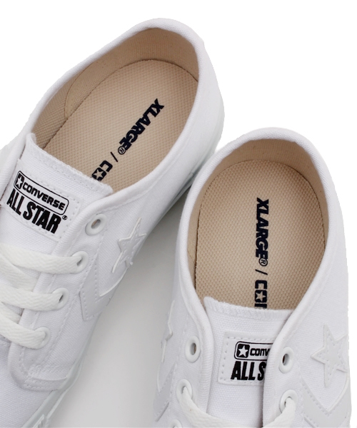 VENCEEXCHANGE(ヴァンスエクスチェンジ)の「CONVERSE コンバースXLシェブロンスターCKOX (スニーカー・メンズ・ホワイト・MEDIUM/LARGE)」の7枚目の写真