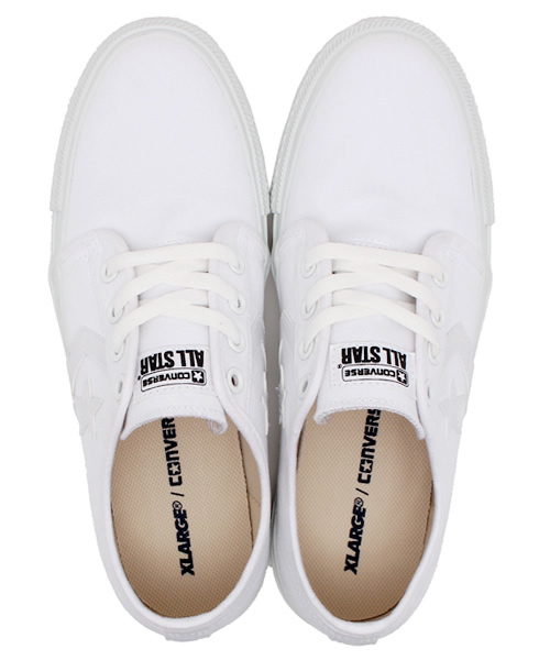 VENCEEXCHANGE(ヴァンスエクスチェンジ)の「CONVERSE コンバースXLシェブロンスターCKOX (スニーカー・メンズ・ホワイト・MEDIUM/LARGE)」の9枚目の写真