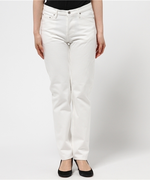 Sheta（シータ）の「ストレートデニムパンツWhite（デニムパンツ・レディース・ホワイト・0/2/1）」の2枚目の写真