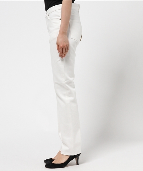 Sheta（シータ）の「ストレートデニムパンツWhite（デニムパンツ・レディース・ホワイト・0/2/1）」の3枚目の写真