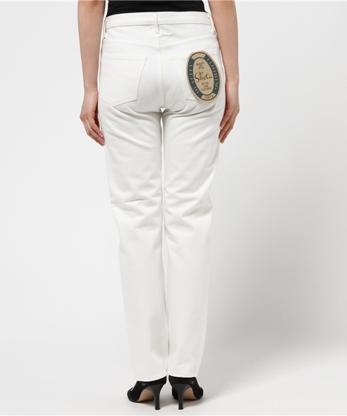 Sheta（シータ）の「ストレートデニムパンツWhite（デニムパンツ・レディース・ホワイト・0/2/1）」の4枚目の写真