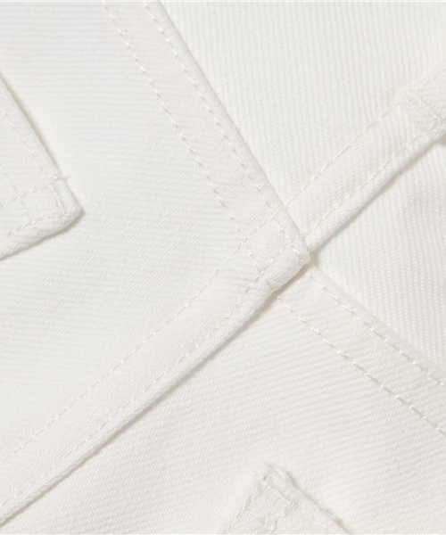 Sheta（シータ）の「ストレートデニムパンツWhite（デニムパンツ・レディース・ホワイト・0/2/1）」の10枚目の写真