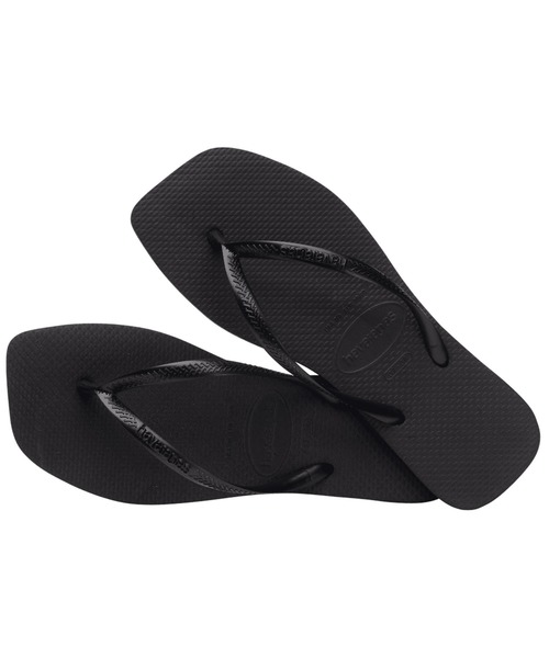 havaianas(ハワイアナス)の「havaianas (ハワイアナス) / Slim Square サンダル ラバービーチサンダル(サンダル・レディース・ピンク系/ホワイト/ブラック・22/23/24.5/25.5)」の9枚目の写真