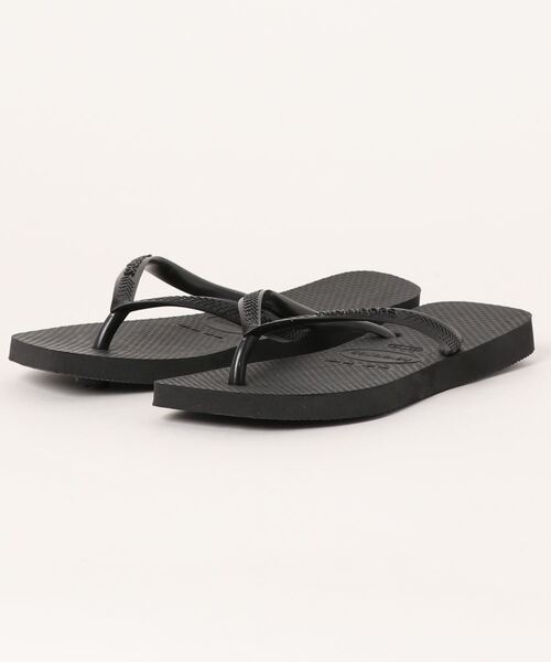 havaianas(ハワイアナス)の「havaianas (ハワイアナス) / Slim Square サンダル ラバービーチサンダル(サンダル・レディース・ピンク系/ホワイト/ブラック・22/23/24.5/25.5)」の10枚目の写真