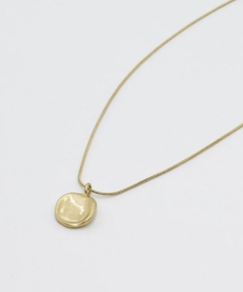 GOLDY（ゴールディ）の「【GOLDY】ラウンド ニュアンス メタル ネックレス / 3210603（ネックレス・レディース・ゴールド/シルバー/シルバー系その他/ゴールド系その他2・FREE）」の6枚目の写真