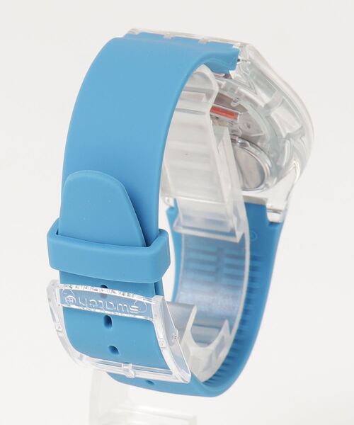 SWATCH(スウォッチ)の「POLABLUE(アナログ腕時計・メンズ・ブルー・FREE)」の4枚目の写真