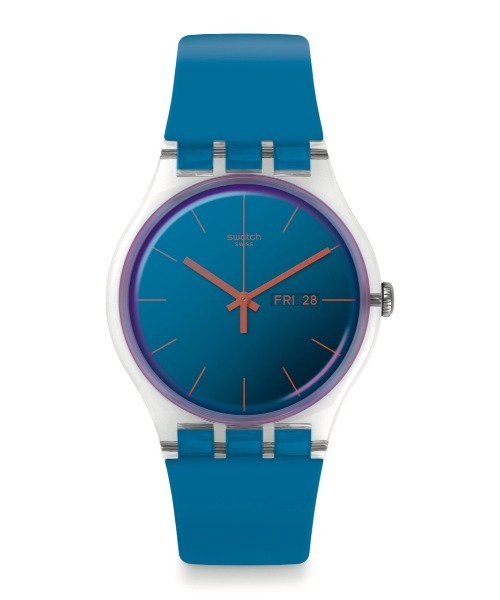 SWATCH(スウォッチ)の「POLABLUE(アナログ腕時計・メンズ・ブルー・FREE)」の1枚目の写真