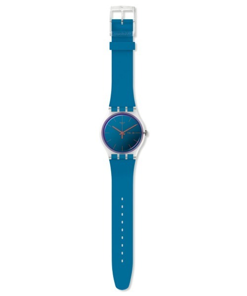 SWATCH(スウォッチ)の「POLABLUE(アナログ腕時計・メンズ・ブルー・FREE)」の3枚目の写真