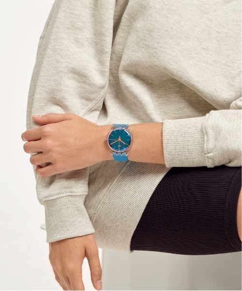 SWATCH(スウォッチ)の「POLABLUE(アナログ腕時計・メンズ・ブルー・FREE)」の2枚目の写真