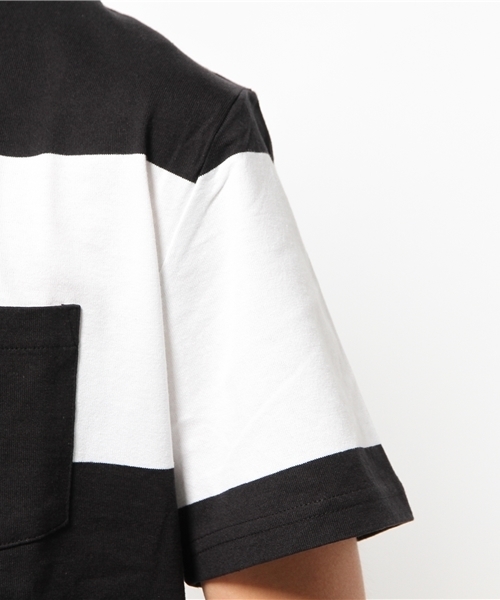 RAGEBLUE（レイジブルー）の「【USAコットン使用】ポケットTシャツ/564492（Tシャツ/カットソー・メンズ・ブラック/ホワイト/その他/グレー・LARGE/MEDIUM）」の9枚目の写真