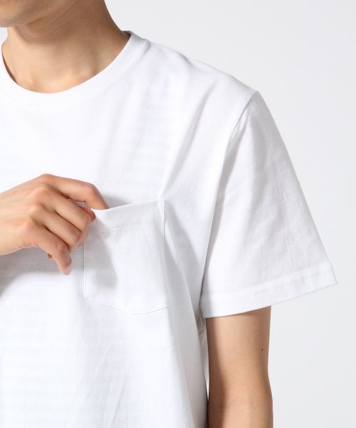 RAGEBLUE（レイジブルー）の「【USAコットン使用】ポケットTシャツ/564492（Tシャツ/カットソー・メンズ・ブラック/ホワイト/その他/グレー・LARGE/MEDIUM）」の15枚目の写真