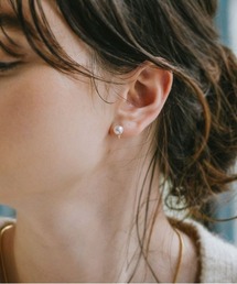 Ops. | パールピアス ピアス 日本 あこやパール 18k【ESPINAS エスピナ】(ピアス（両耳用）)