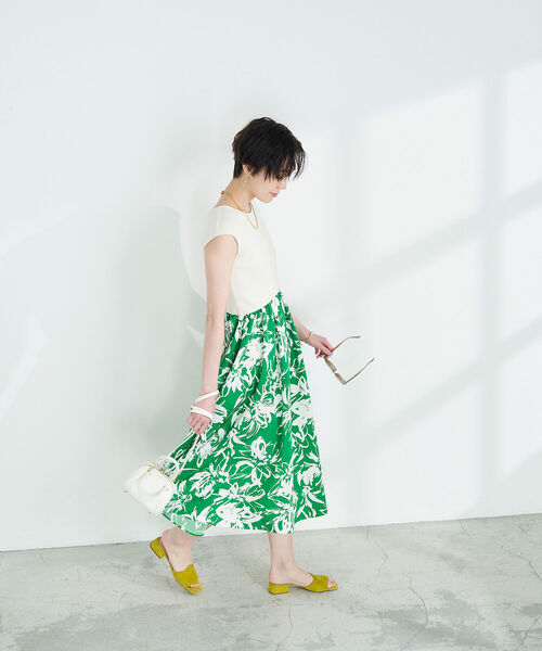 NOLLEY'S Sophi（ノーリーズソフィ）の「リブ＋タフタ フィット