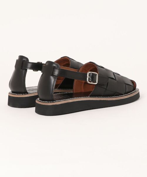 EARLE（アール）の「EARLE アール / Wide woven sandals ワイドウー
