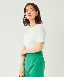 green label relaxing | ビジネス フィット プルオーバー カットソー Tシャツ -汗染み防止-(Tシャツ/カットソー)
