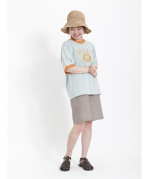 Samansa Mos2（サマンサ モスモス）の「【KELTY×SamansaMos2】キツネプリントTシャツ（Tシャツ/カットソー・レディース・ミント/クリーム・ﾌﾘ-）」の5枚目の写真