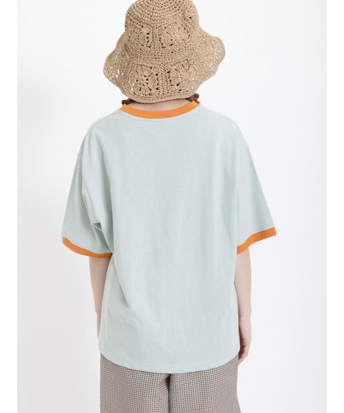 Samansa Mos2（サマンサ モスモス）の「【KELTY×SamansaMos2】キツネプリントTシャツ（Tシャツ/カットソー・レディース・ミント/クリーム・ﾌﾘ-）」の17枚目の写真