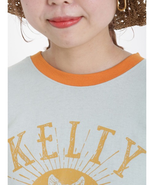 Samansa Mos2（サマンサ モスモス）の「【KELTY×SamansaMos2】キツネプリントTシャツ（Tシャツ/カットソー・レディース・ミント/クリーム・ﾌﾘ-）」の18枚目の写真