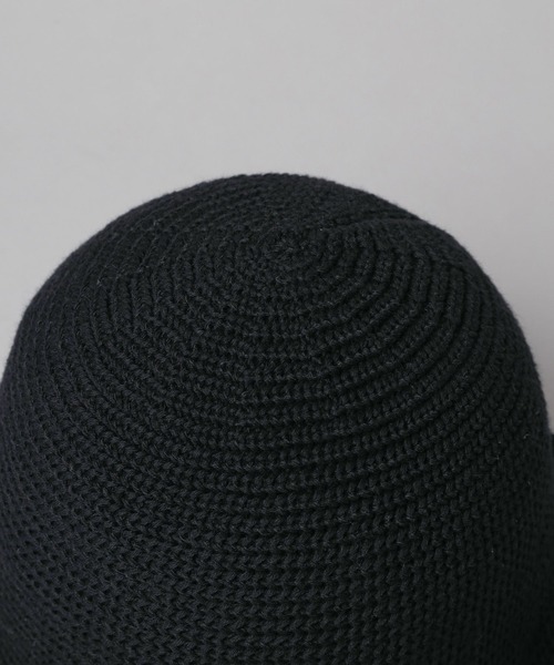HARE（ハレ）の「クラッシャーハット(HARE)（ハット・メンズ・ブラック・FREE）」の3枚目の写真