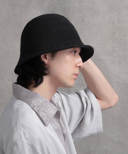 HARE（ハレ）の「クラッシャーハット(HARE)（ハット・メンズ・ブラック・FREE）」の10枚目の写真