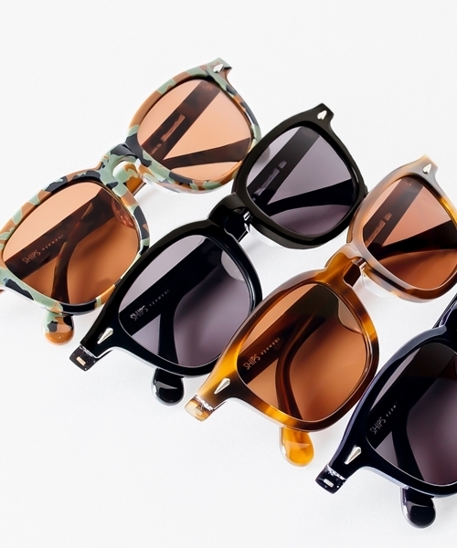 SHIPS（シップス）の「SCO: SHIPS eyewear （シップス アイウェア） ボスリントン サングラス■（サングラス・メンズ・ブラック/ブラウン/ネイビー/カモフラージュ・ONE SIZE）」の14枚目の写真