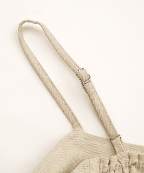 flower（フラワー）の「マリンビスチェ（キャミソール・レディース・ネイビー/ベージュ・FREE）」の3枚目の写真