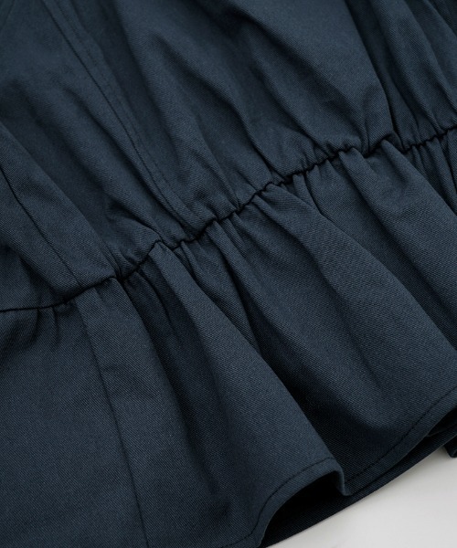 flower（フラワー）の「マリンビスチェ（キャミソール・レディース・ネイビー/ベージュ・FREE）」の8枚目の写真