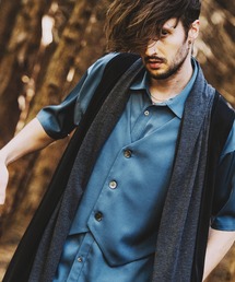 【NO ID.】Sleeveless Drape Gown / ノースリーブ ドレープ ガウン