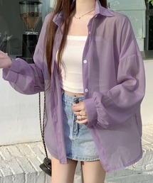 Riff（リフ）の「シアーシャツ（シャツ/ブラウス）」