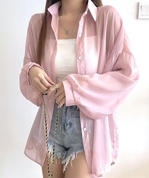 Riff（リフ）の「シアーシャツ（シャツ/ブラウス）」