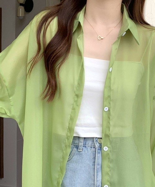りりぶら♡リップトップアーミーシャツジャケット REMAKE 8FOR1 ARMY SHIRT- SUNNY SIDE UPOIKOS 毎日を楽しく豊か