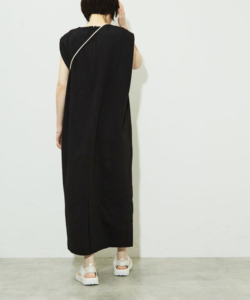CONVERSE TOKYO（コンバーストウキョウ）の「I LINE SLEEVELESS DRESS（ワンピース・レディース・サックスブルー/ブラック/ミント・FREE）」の13枚目の写真