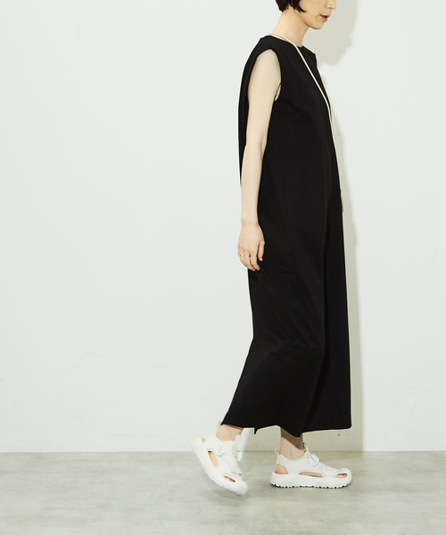 CONVERSE TOKYO（コンバーストウキョウ）の「I LINE SLEEVELESS DRESS（ワンピース・レディース・サックスブルー/ブラック/ミント・FREE）」の14枚目の写真