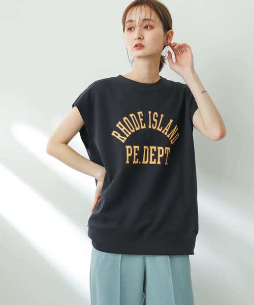 Champion(チャンピオン)の「『別注』champion×SENSE OF PLACE グラフィックベスト(Tシャツ/カットソー・レディース・オートミール/ネイビー/グレー・ONE)」の11枚目の写真