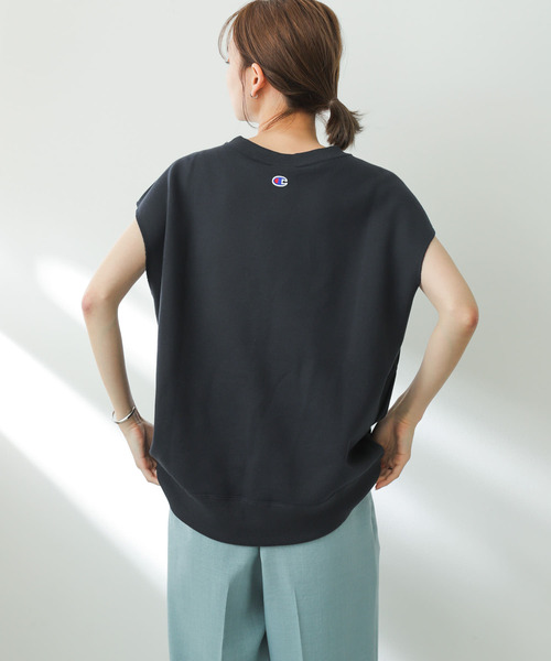 Champion(チャンピオン)の「『別注』champion×SENSE OF PLACE グラフィックベスト(Tシャツ/カットソー・レディース・オートミール/ネイビー/グレー・ONE)」の13枚目の写真