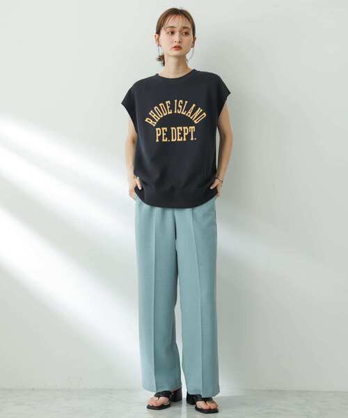 Champion(チャンピオン)の「『別注』champion×SENSE OF PLACE グラフィックベスト(Tシャツ/カットソー・レディース・オートミール/ネイビー/グレー・ONE)」の14枚目の写真