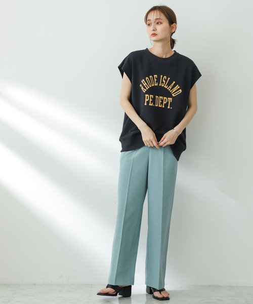 Champion(チャンピオン)の「『別注』champion×SENSE OF PLACE グラフィックベスト(Tシャツ/カットソー・レディース・オートミール/ネイビー/グレー・ONE)」の15枚目の写真