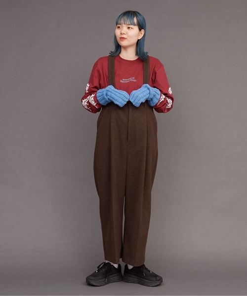 I am I in fact...（アイアムアイインファクト）の「WOOL アームウォーマー（アームカバー・レディース・サックスブルー/グレー/ブラック/ピンク・FREE）」の11枚目の写真
