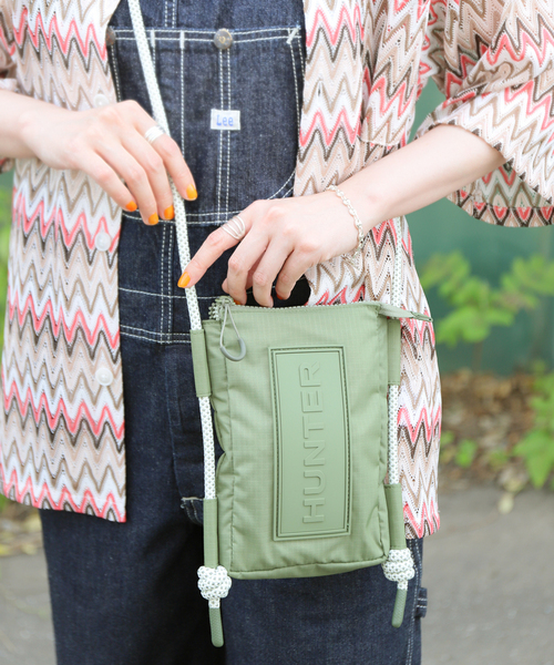 HUNTER/ハンター】 travel ripstop phone pouch（スマホグッズ
