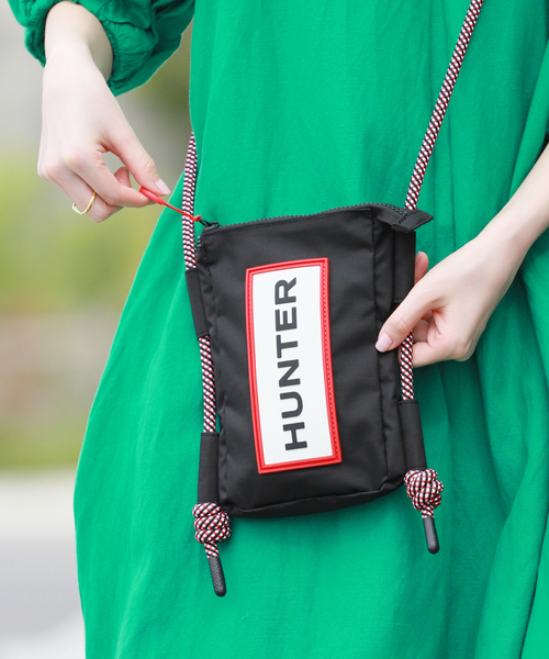 HUNTER★Travel Ripstop Phone Pouch★人気早期完売 トラベル リップストップ リサイクル ナイロン フォンポーチ