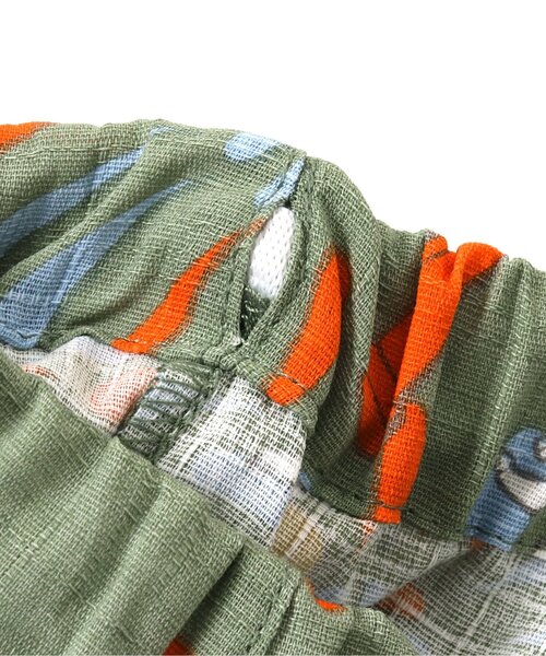 BREEZE（ブリーズ）の「DODコラボ めちゃもえ花火柄すっぽり着られる甚平（コドモ）（浴衣・キッズ・ネイビー/カーキ・110/140/120/90/100/130/150/80）」の20枚目の写真