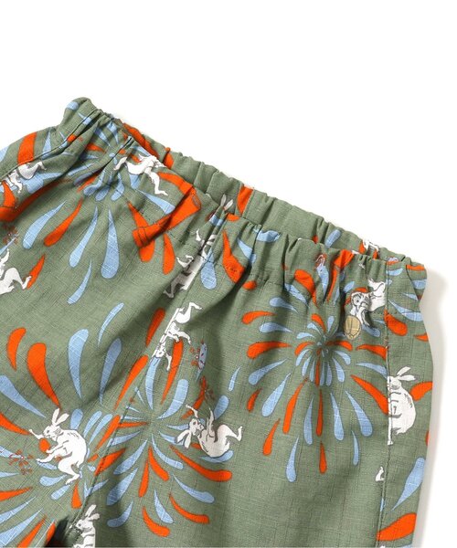 BREEZE（ブリーズ）の「DODコラボ めちゃもえ花火柄すっぽり着られる甚平（コドモ）（浴衣・キッズ・ネイビー/カーキ・110/140/120/90/100/130/150/80）」の6枚目の写真