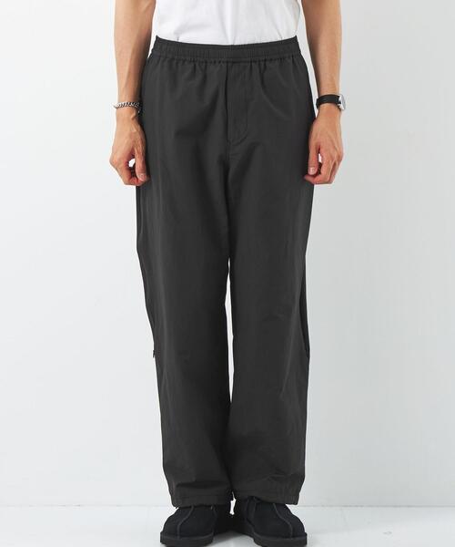 green label relaxing（グリーンレーベルリラクシング）の「Morley コットンナイロン ワイド イージーパンツ（その他パンツ・メンズ・ブラック/ベージュ/ライム・M/L/S）」の7枚目の写真