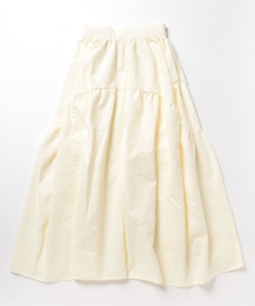 Vicente（ヴィセンテ）の「Bubbles maxi skirt（スカート・レディース・ホワイト/ブラック・FREE）」の10枚目の写真