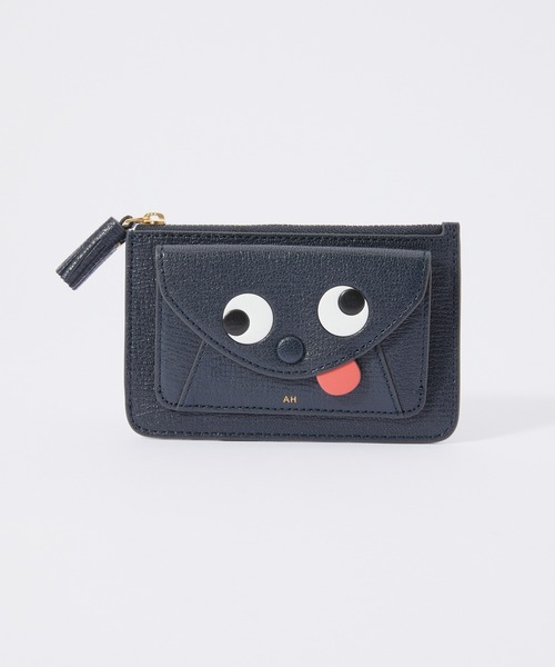 ANYA HINDMARCH（アニヤハインドマーチ）の「ANYA HINDMARCH Envelope Zip Card Case Zany