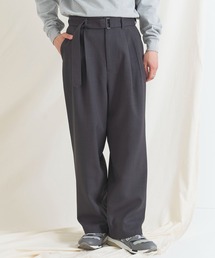 CRAFT STANDARD BOUTIQUE | ポリエステルツイルベルテッドパンツ　◆(その他パンツ)