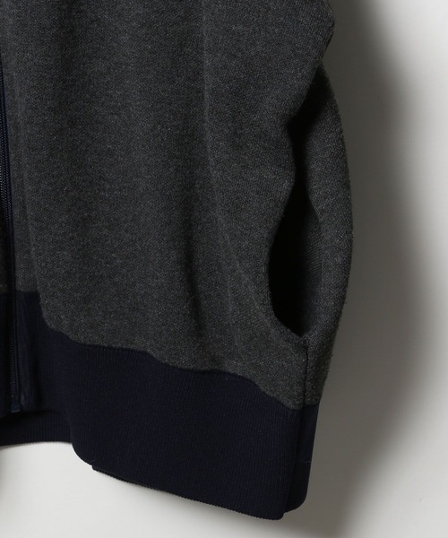 niko and...（ニコアンド）の「[MODE NORM CORE(モードノームコア)]ルーズトラックラインブルゾン（ブルゾン・レディース・アイボリー/キャメル/チャコール・FREE）」の6枚目の写真