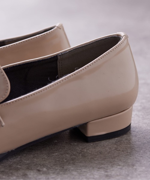 Chez toi(シェトワ)の「ビット/パールローファー(ローファー・レディース・ベージュ/ブラック系その他/ブラック・M/S/L)」の13枚目の写真