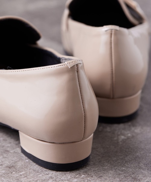 Chez toi(シェトワ)の「ビット/パールローファー(ローファー・レディース・ベージュ/ブラック系その他/ブラック・M/S/L)」の15枚目の写真